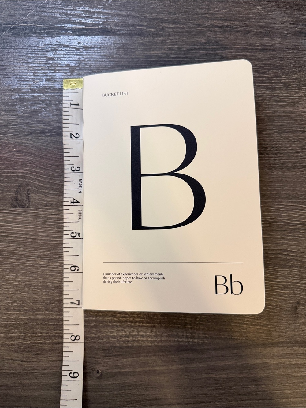 Cloth & Paper Bucket List Notebook - Picture 6 of 7